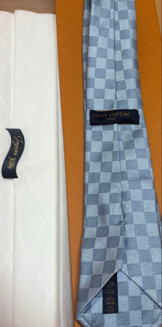 ルイヴィトン　ダミエ　クラッシック　ネクタイ