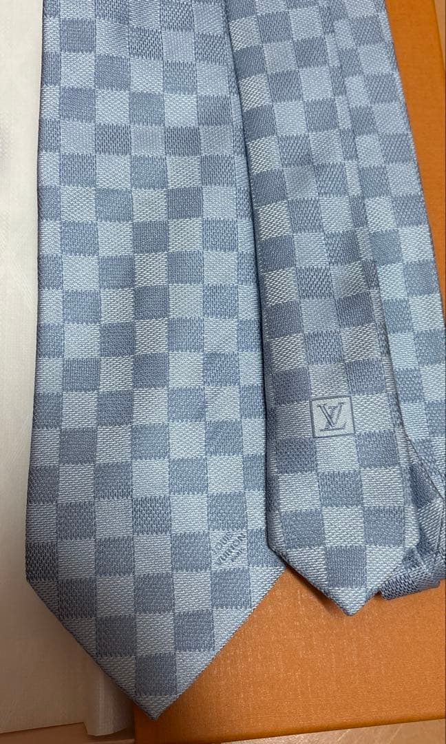 ルイヴィトン　ダミエ　クラッシック　ネクタイ