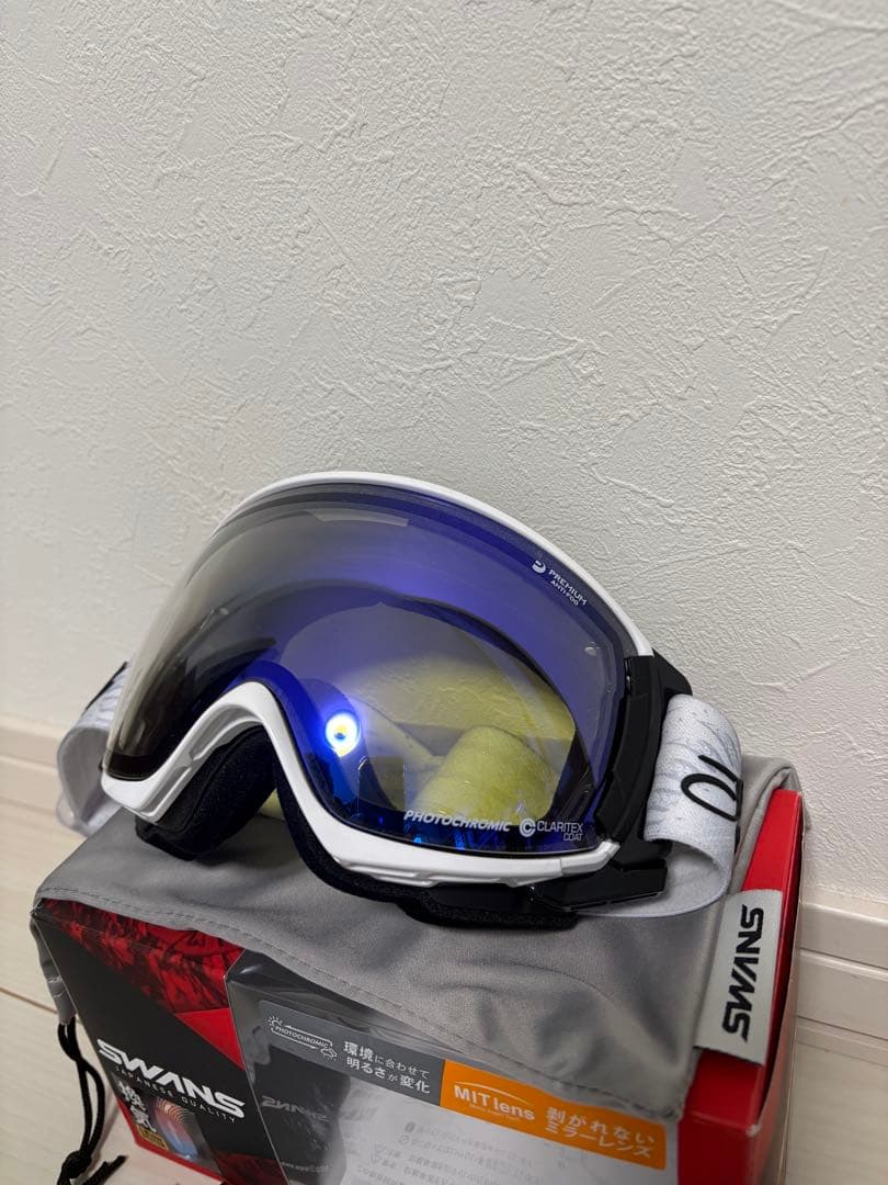SWANS スワンズ スキーゴーグル　ROVO ロボ　換気　調光　ロヴォ