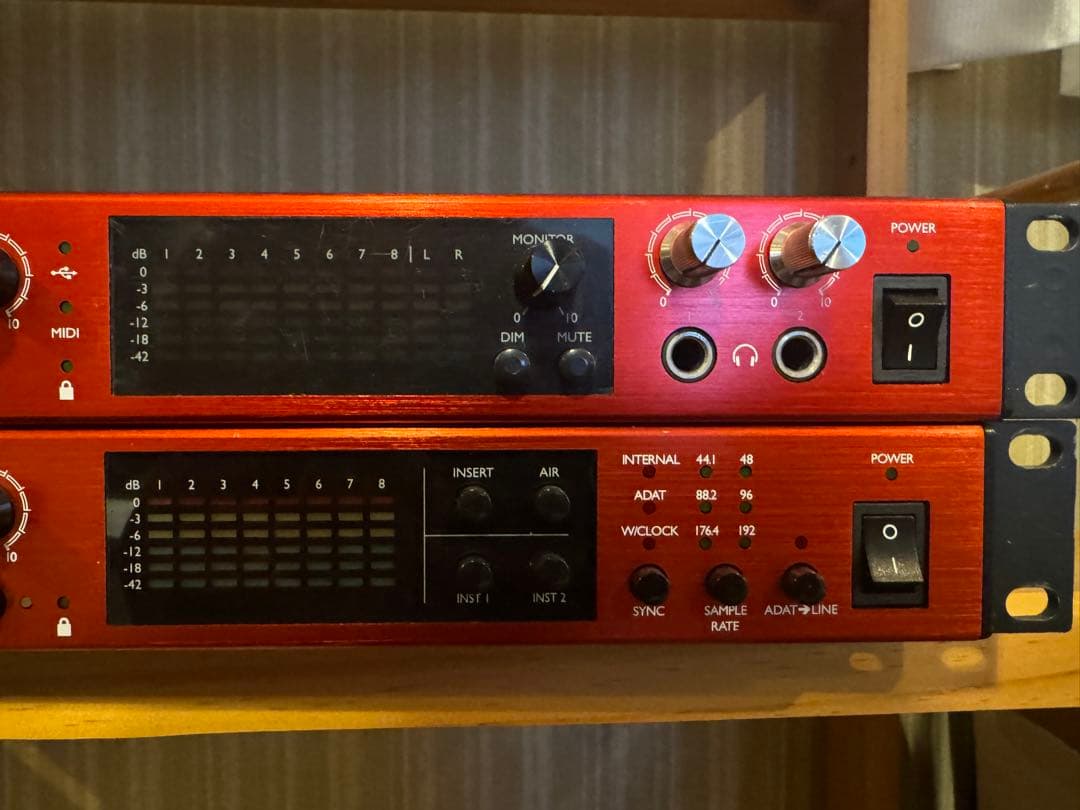 Focusrite Clarett 8Pre USB のみ