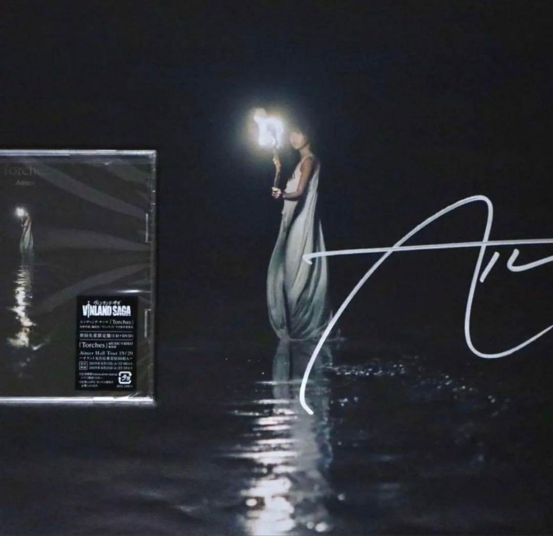 希少品 Aimer 直筆サイン入り