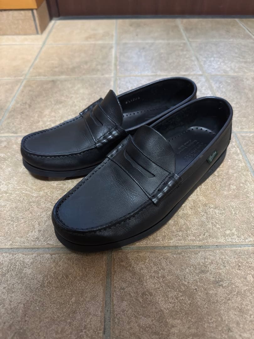 靴 Paraboot CORAUX NOIR 6.5
