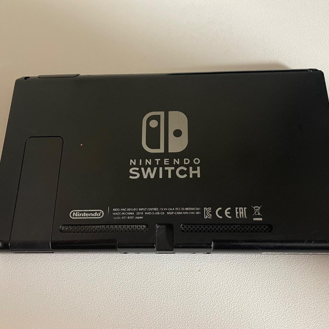 Nintendo Switch 本体とドッグ