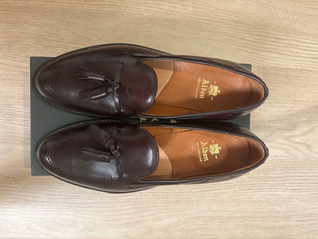Alden オールデン タッセルローファー バーガンディ 9.5B
