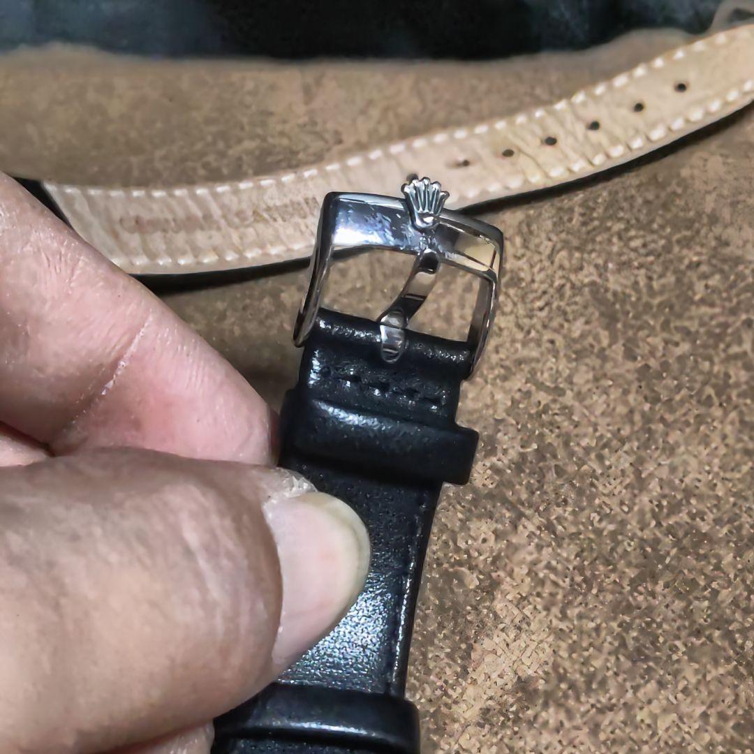 ロレックス 尾錠 Cassis 19mm ヴィンテージベルト