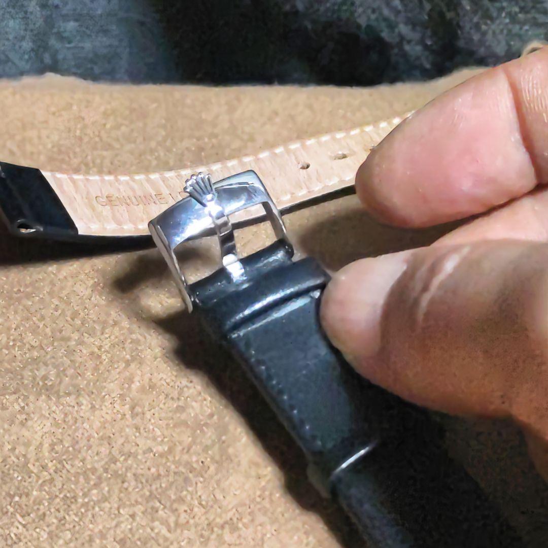 ロレックス 尾錠 Cassis 19mm ヴィンテージベルト