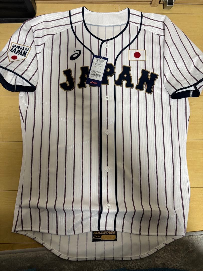 侍ジャパン WBC 日本代表 ユニフォーム アシックス GOLDSTAGE