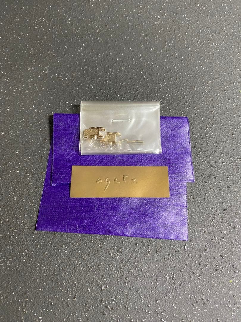 agate ラウンドフェイスウォッチ(箱・保証書付)