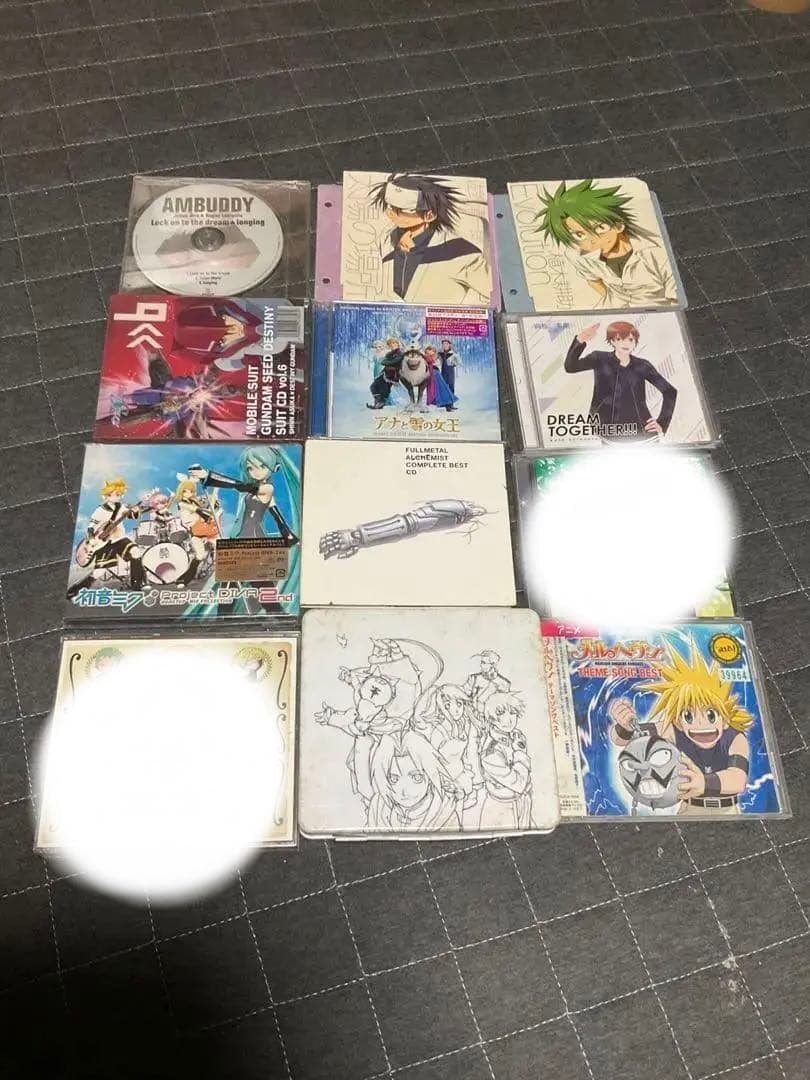 アニソンなどCDまとめ売り