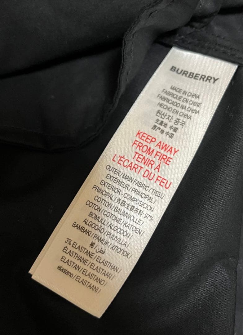 BURBERRY バーバリー ホースフェリー シャツ ワンピース ブラック 8Y