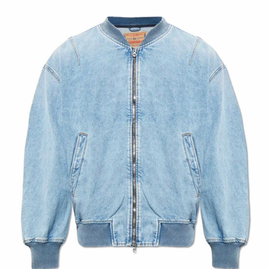 ジャケット・アウター D-Vinz Bomber jacket in clean-wash denim