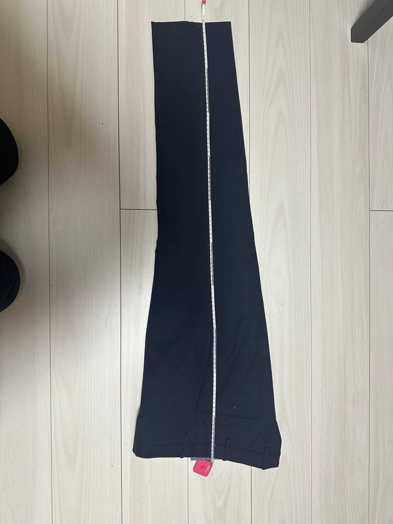 PT トリノ スーパースリムフィット スラックス ネイビー