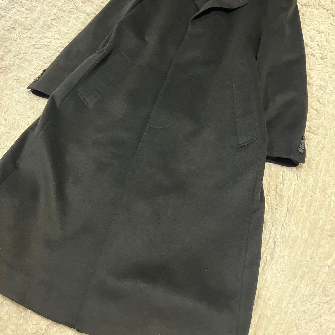 美品【カシミヤ100%】リッケンバッカー チェスターコート ロングコート A7