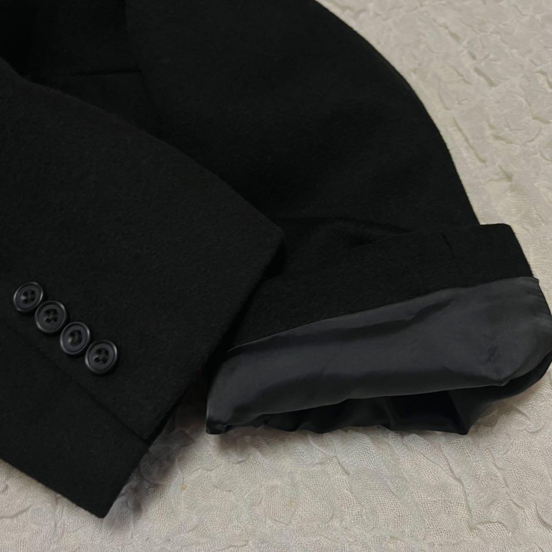 美品【カシミヤ100%】リッケンバッカー チェスターコート ロングコート A7