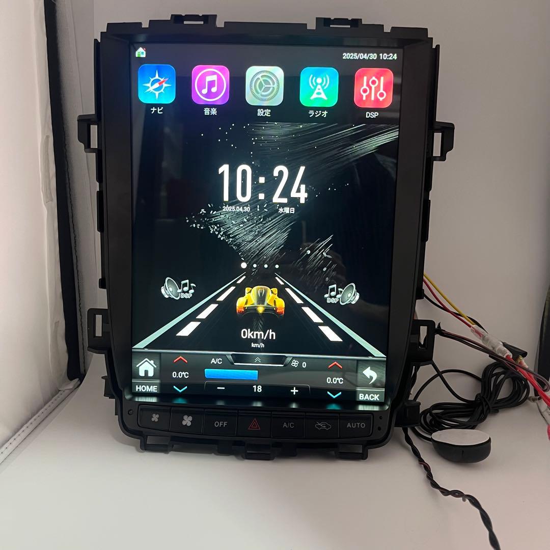 20アルファード ヴェルファイア Android テスラナビ カーナビ 内装