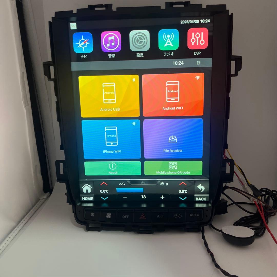 20アルファード ヴェルファイア Android テスラナビ カーナビ 内装