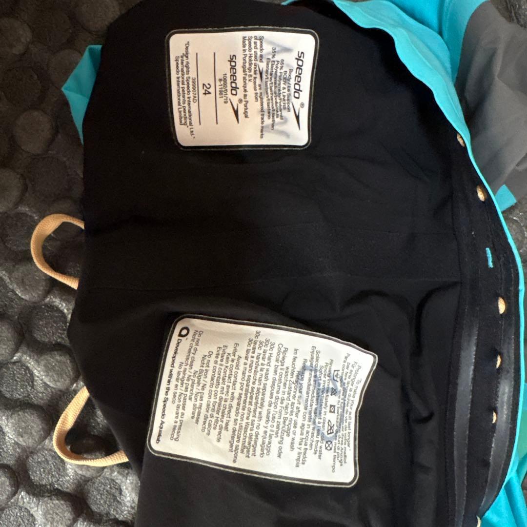 ‼️24時間以内発送‼️ speedo 競泳水着 水色 サイズ24