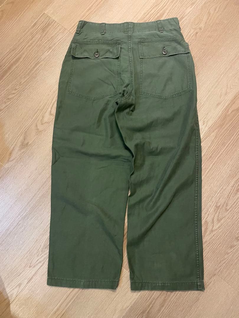 60's US ARMY ベイカーパンツ OG-107 32×29