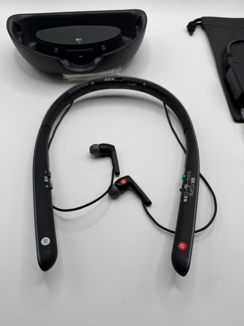 SONY SMR-10 ネックスピーカー　ブラック　動作問題無し