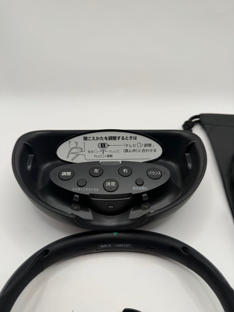 SONY SMR-10 ネックスピーカー　ブラック　動作問題無し