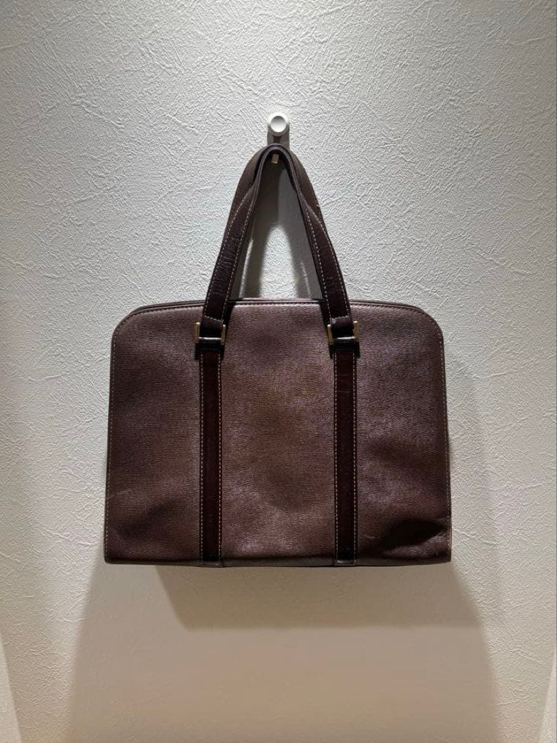 Burberrys バーバリーズ　ブラウンレザー バンドバッグ