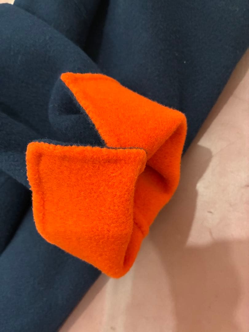 k*i様 【美品】ENFÖLD ノーカラーリバーコート ロングコート バイカラー