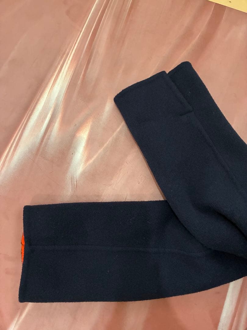 k*i様 【美品】ENFÖLD ノーカラーリバーコート ロングコート バイカラー