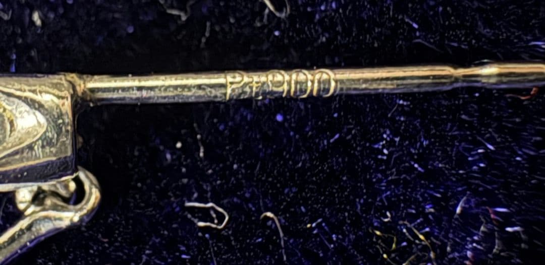 プラチナ ダイヤモンド 花形ピアス