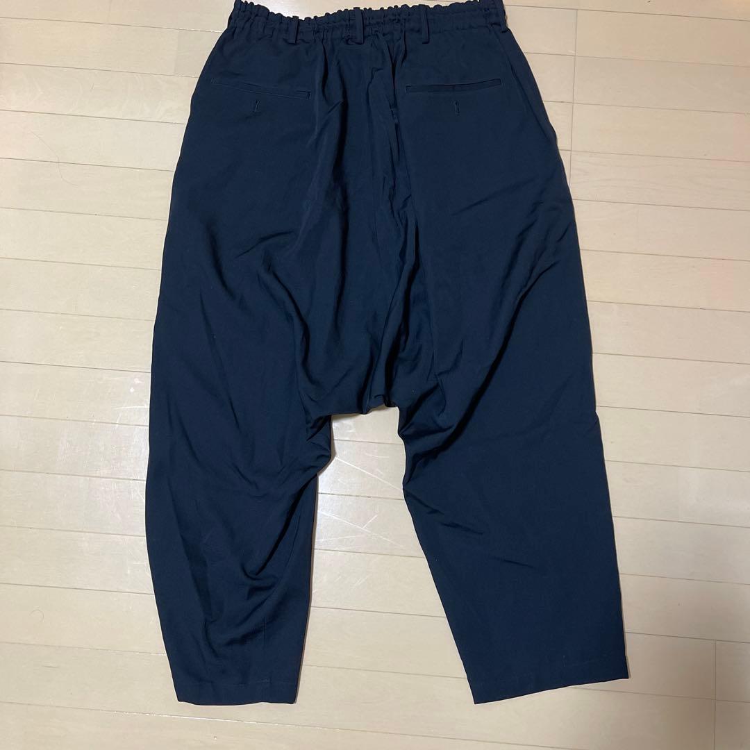 定価約9万美品　ヨウジヤマモトプールオム　ファスナーサルエルパンツ　袴　カラス