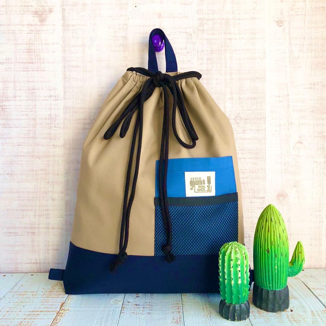 アウトドア風デザイン☆入園入学４点セット　男の子　バンドメイド