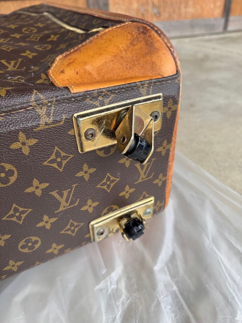 エコメル便限定 ルイヴィトン モノグラム スーツケース キャリーケース ジャンク