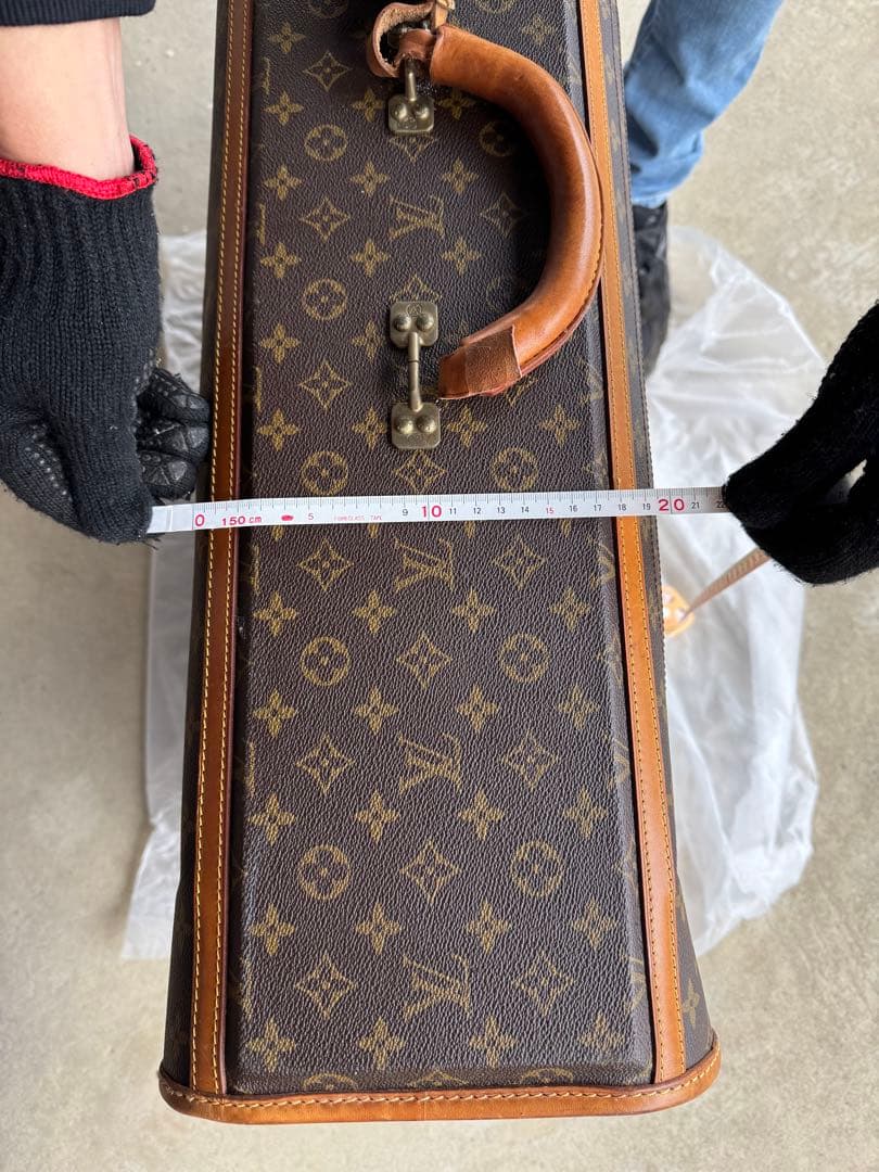 エコメル便限定 ルイヴィトン モノグラム スーツケース キャリーケース ジャンク