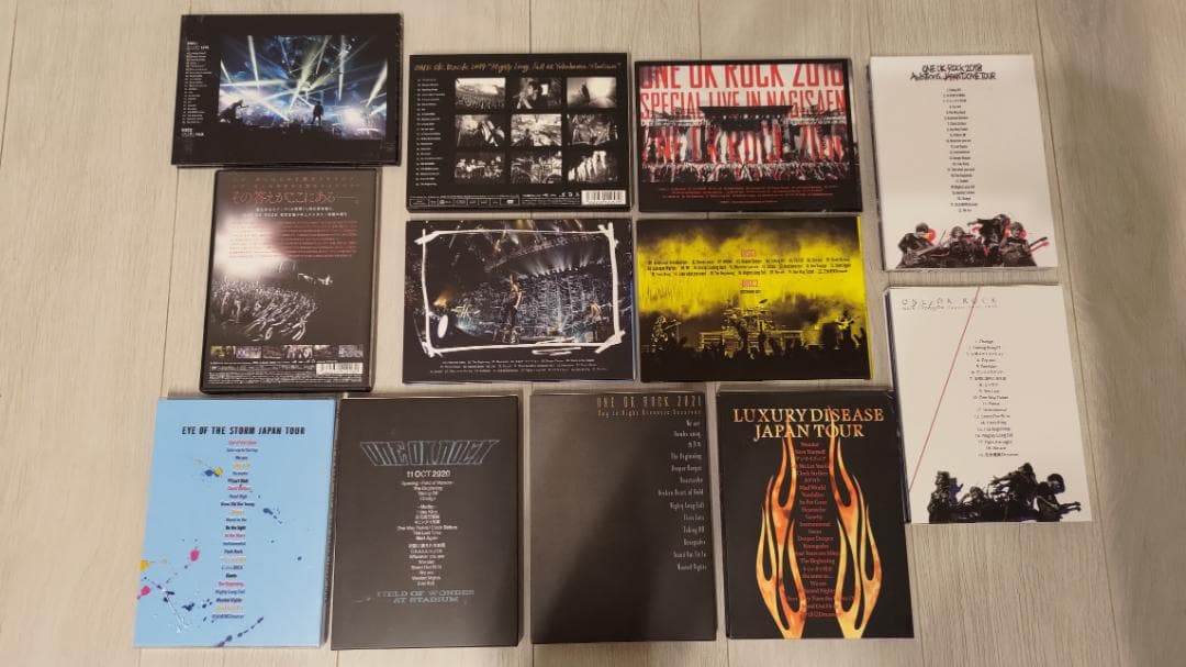 今だけ大幅値下げ【ONE OK ROCK（ワンオク） DVD】１２枚セット