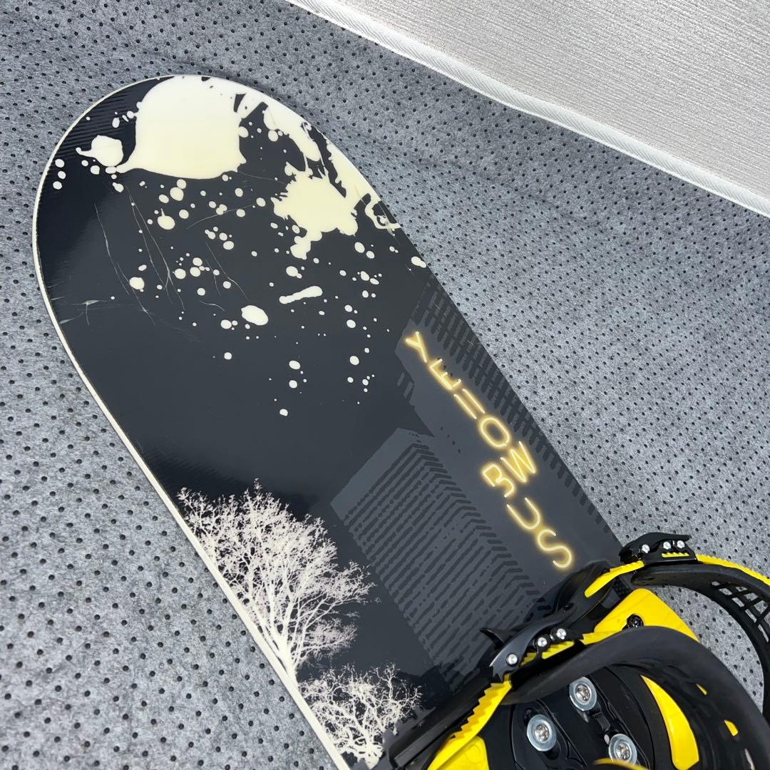 7-８回使用 154cm yellow bus×バインディング MLサイズ