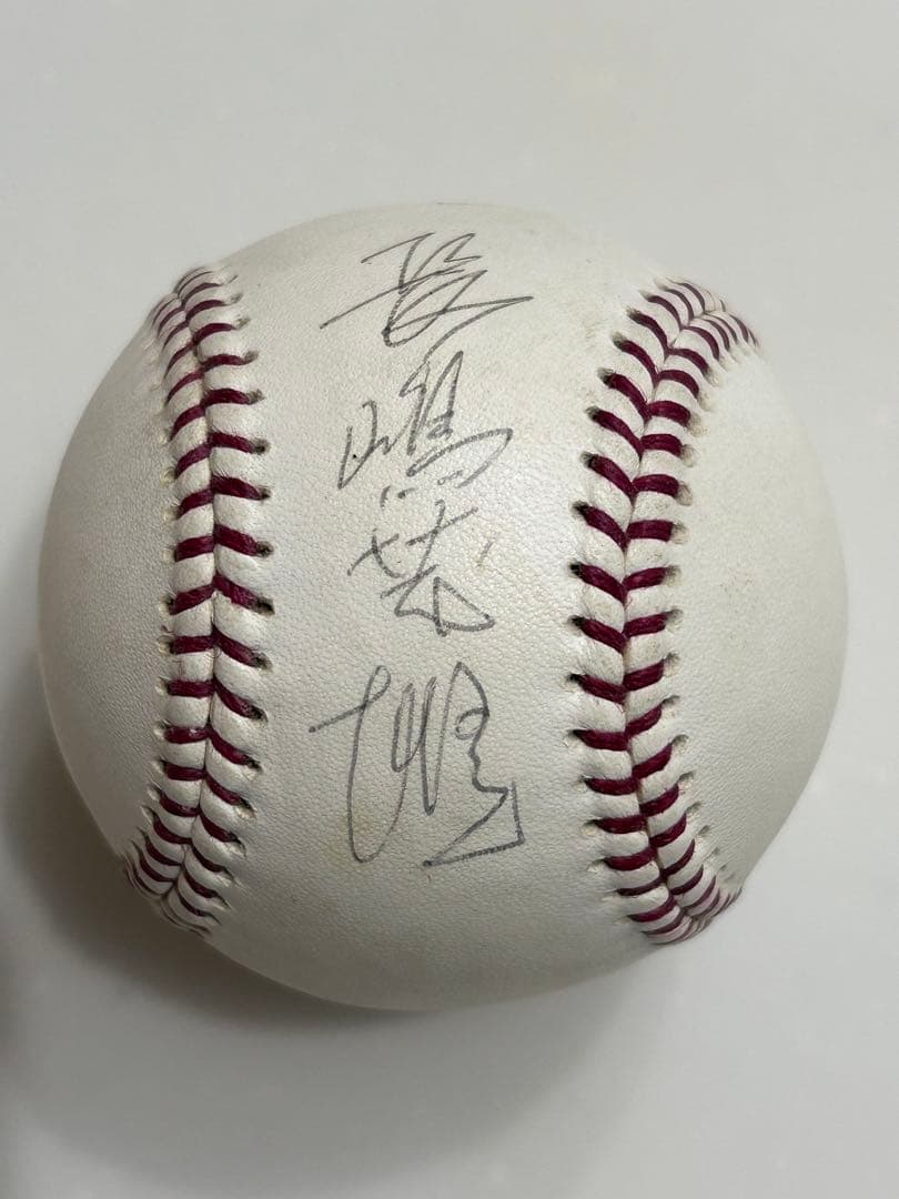 長嶋茂雄　2000年 ON決戦　試合未使用球　NPB 直筆サイン