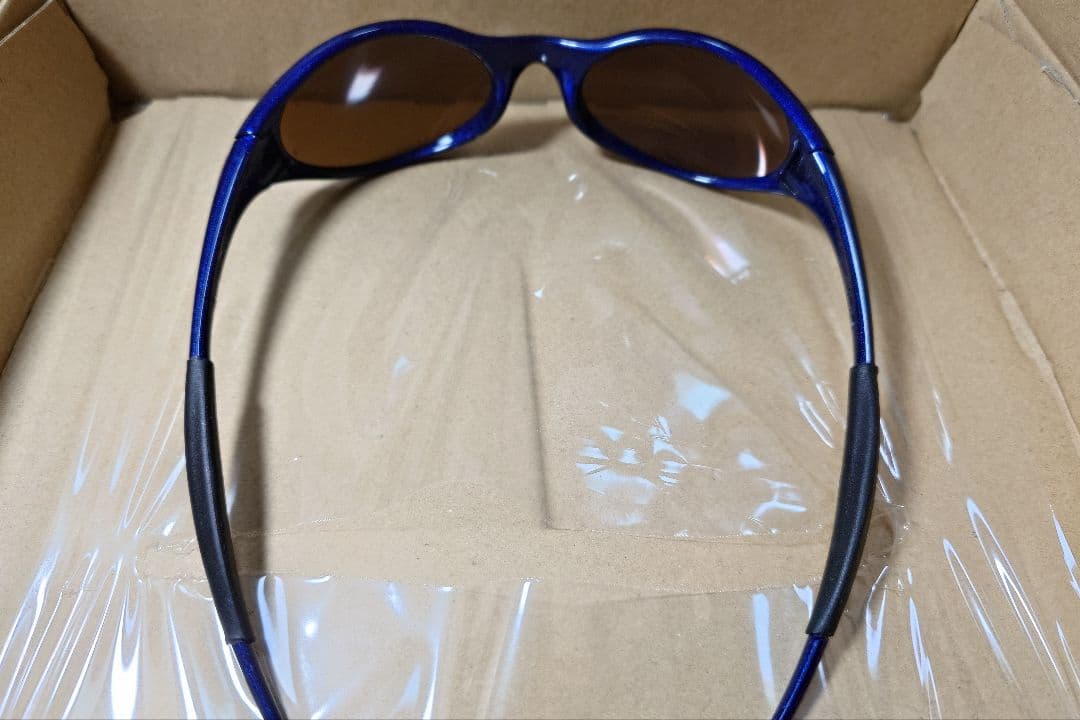 オークリー 廃盤アイジャケット ブルーメタリック