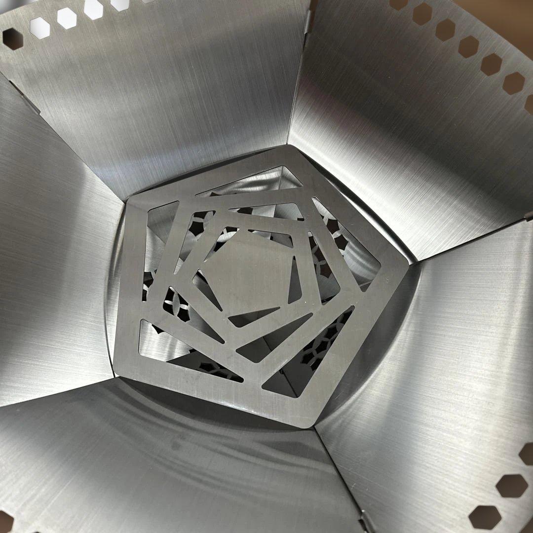 アナキャン　焚火台　FIRE WHIRLＬ 5枚組　追加プレート　ANCAM