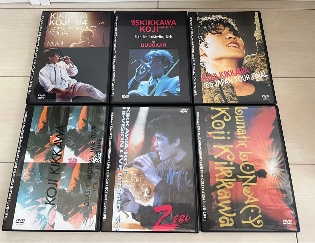 吉川晃司 25周年記念 DVDボックス16枚セット　FC限定