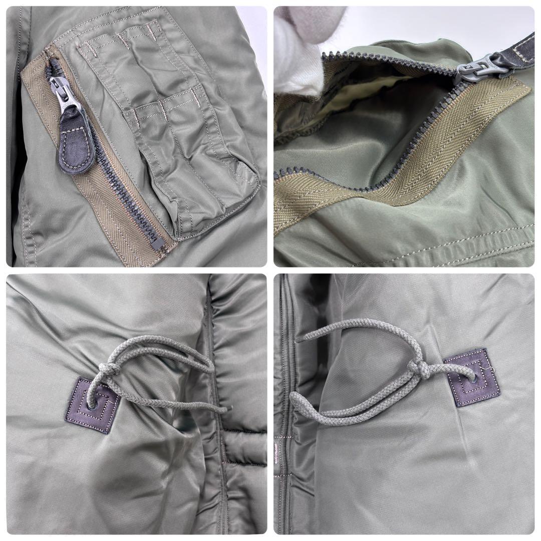 未使用級 Buzz Ricksons N3B フライトジャケット セージグリーン