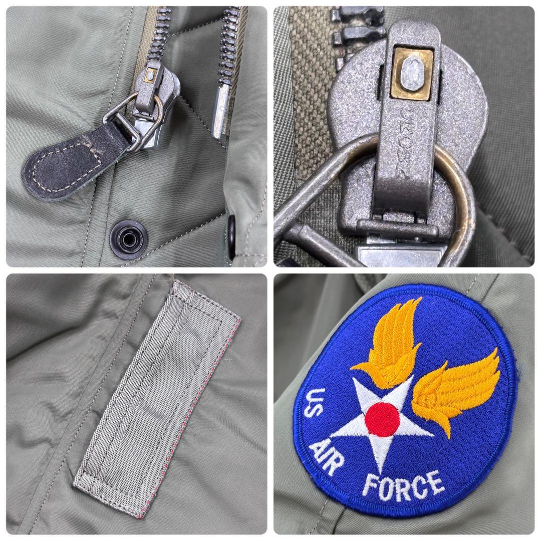 未使用級 Buzz Ricksons N3B フライトジャケット セージグリーン