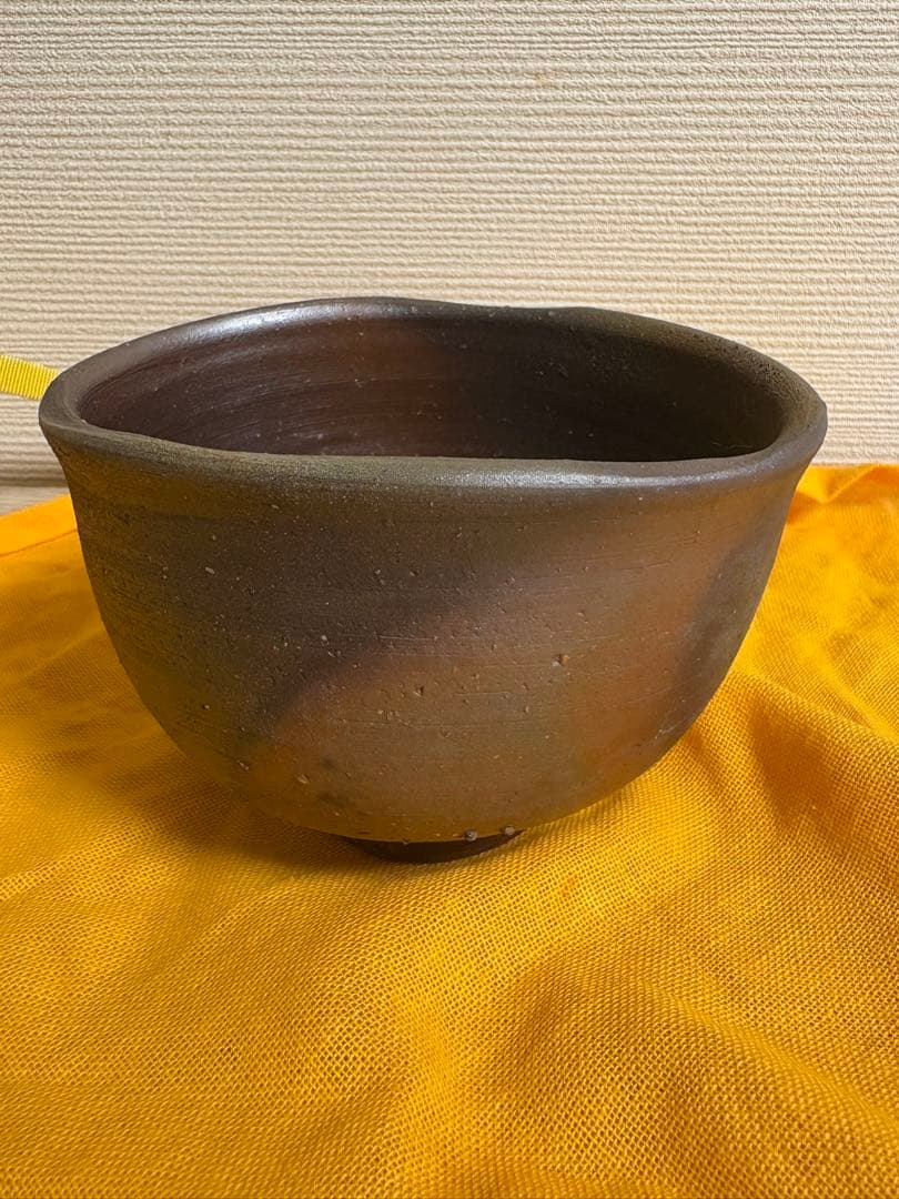 藤原啓　備前焼　茶盌