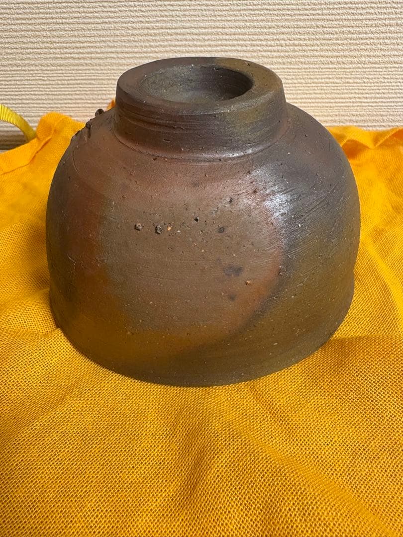 藤原啓　備前焼　茶盌