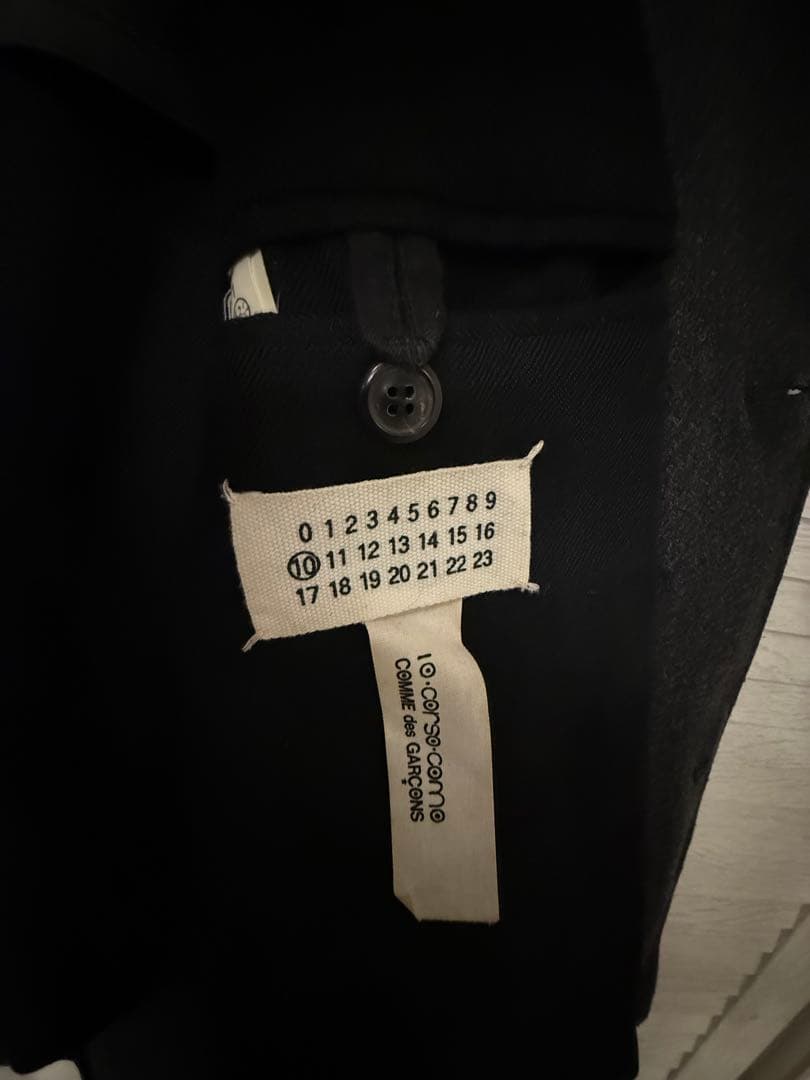MARTIN MARGIELA コムデギャルソン　Wネーム　ウールコート