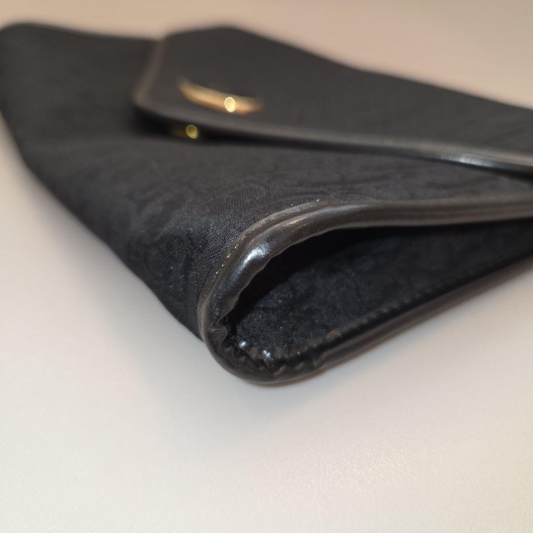 Dior トロッター クラッチバッグ ショルダーバッグ ゴールドチェーン