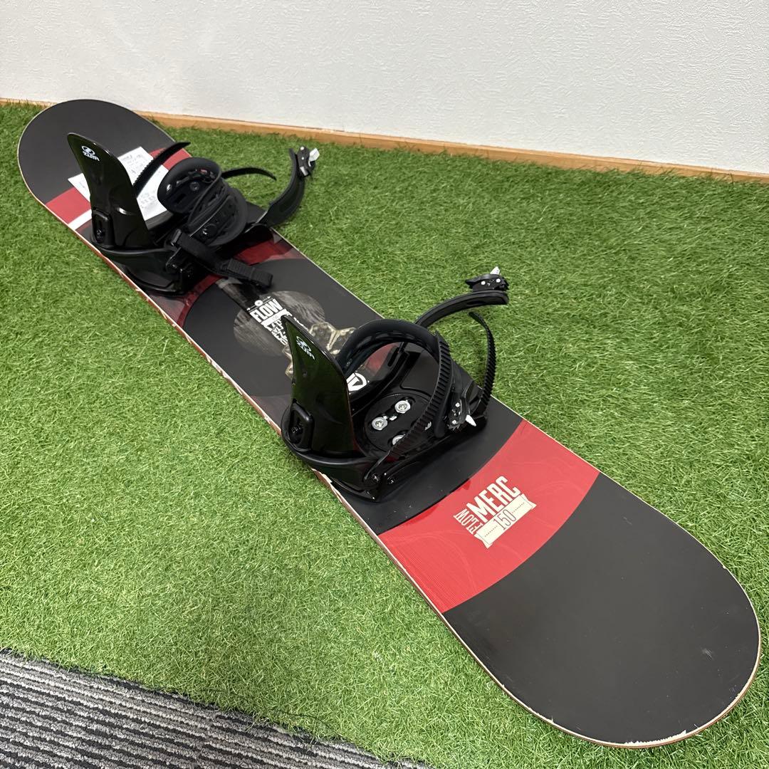 O3FLOW 150cmメンズスノーボードセット