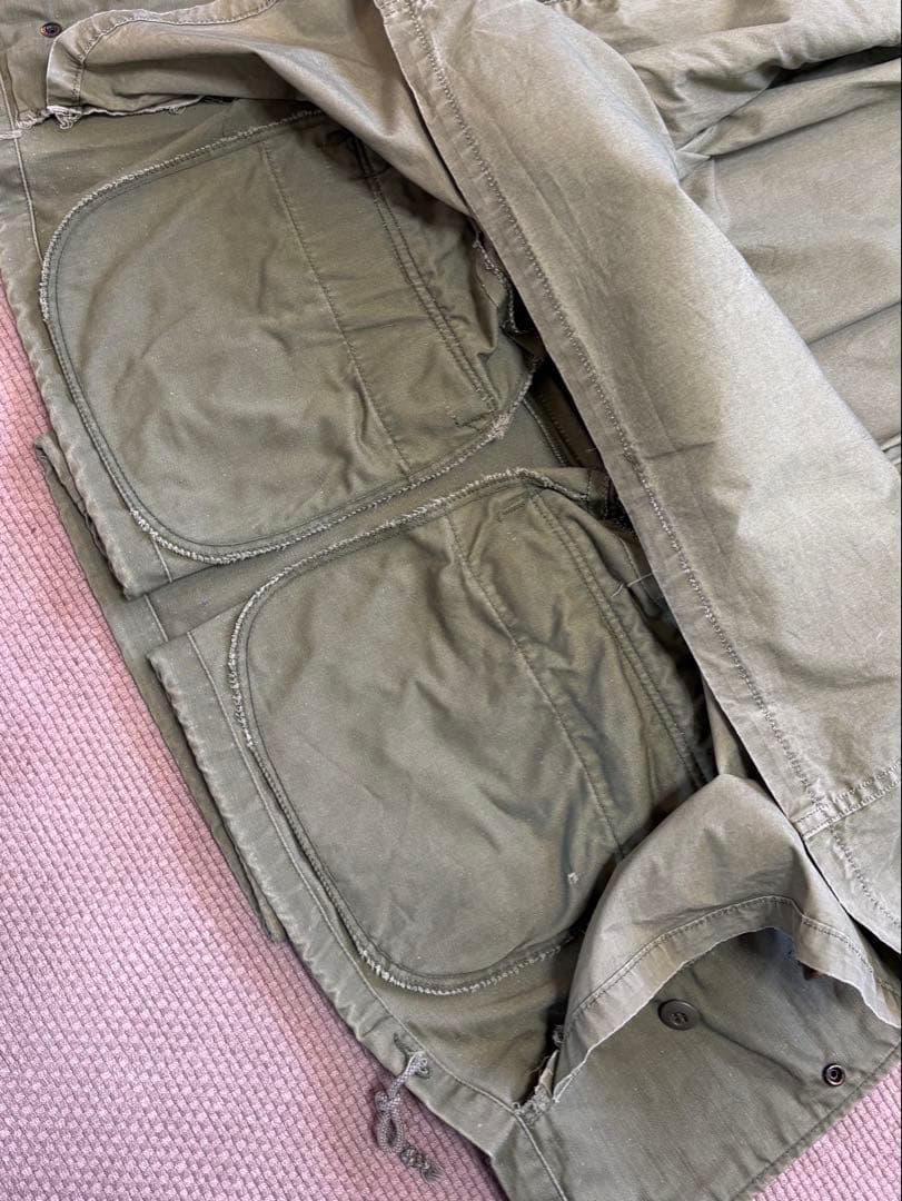 【美品】アメリカ軍 実物 M-65 フィールドジャケット 3rd M/S
