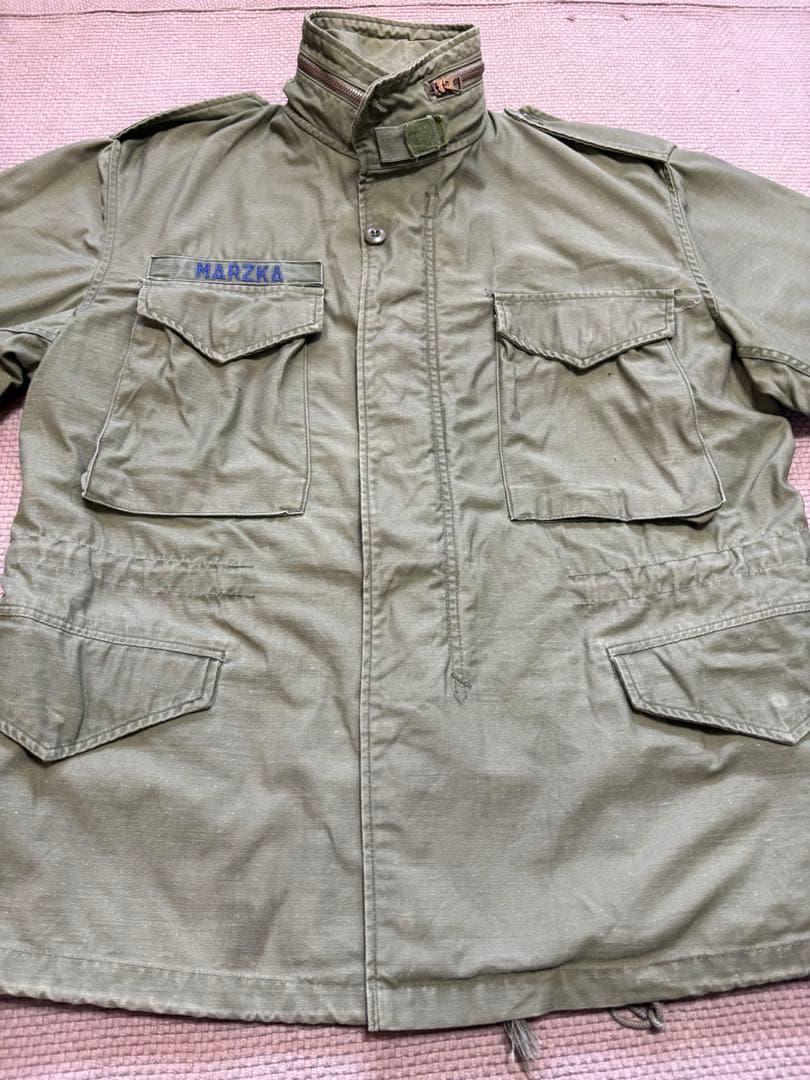 【美品】アメリカ軍 実物 M-65 フィールドジャケット 3rd M/S