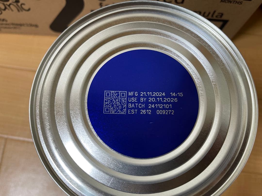 Bubs（バブズ）オーガニック 牛 粉ミルク ステップ2（6～12カ月) 3缶