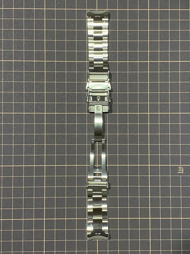 タイコノート　MiLTAT 20mm ステンレスオイスターブレスレット