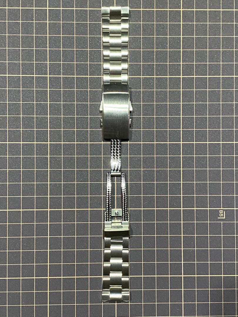 タイコノート　MiLTAT 20mm ステンレスオイスターブレスレット